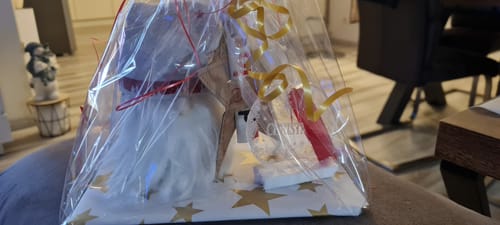 Customer photo review of Weihnachtsdeko mit Schneeflocken