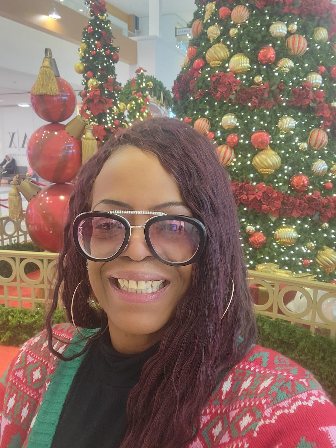 Customer photo review of Dalva Ultima Collagen Protein Hair Pre Looped Crochet Braid DEEP TWIST 14-18"
