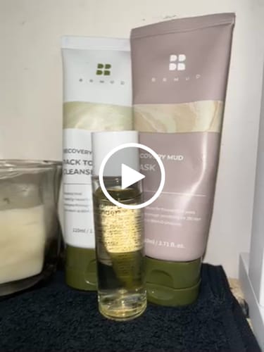Customer video review of [BRMUD] Recovery Mud  Pack To Foam  Cleanser 110ml