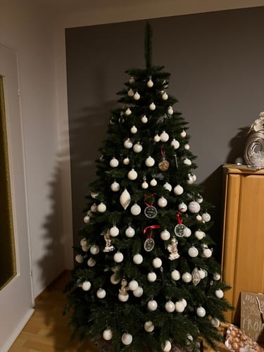 Customer photo review of Weihnachtsdeko mit Schneeflocken