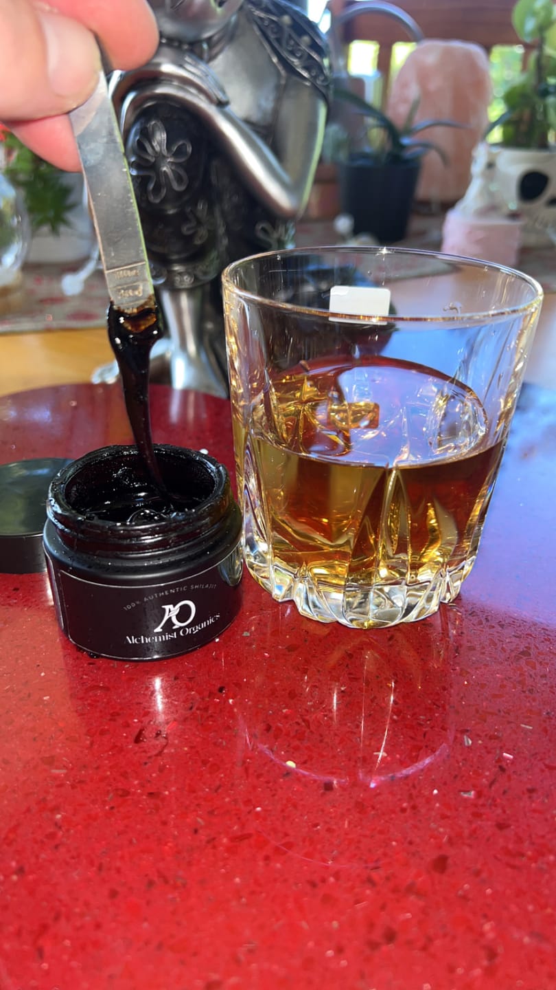 Customer photo review of Shilajit Resin