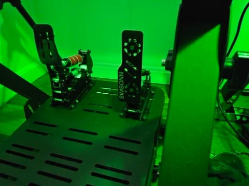 Customer photo review of Simsonn Racing Simulator Pro Pedal Manual and Automatic Gears