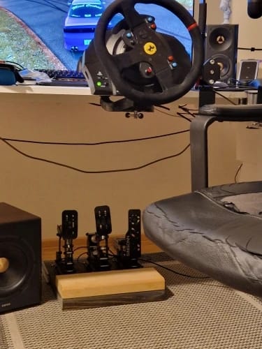 Customer photo review of Simsonn Racing Simulator Pro Pedal Manual and Automatic Gears