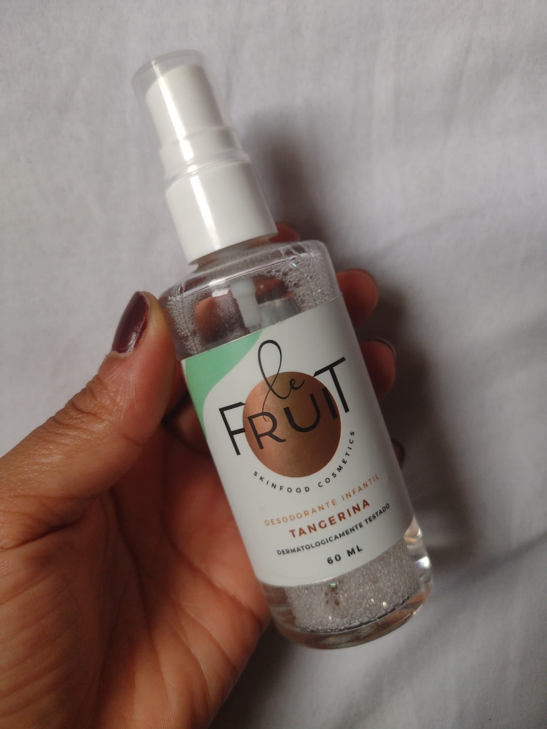 Customer photo review of Desodorante Diário Teen