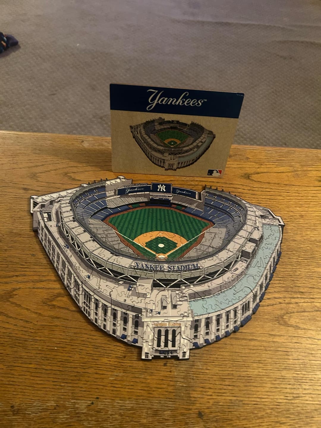 Customer photo review of New York Yankees™ Stadium - Wooden Puzzle