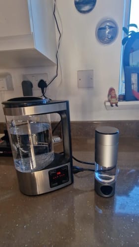Customer photo review of HydroPitcher 68oz – Advanced Hydrogen Pitcher with Chlorine Removal