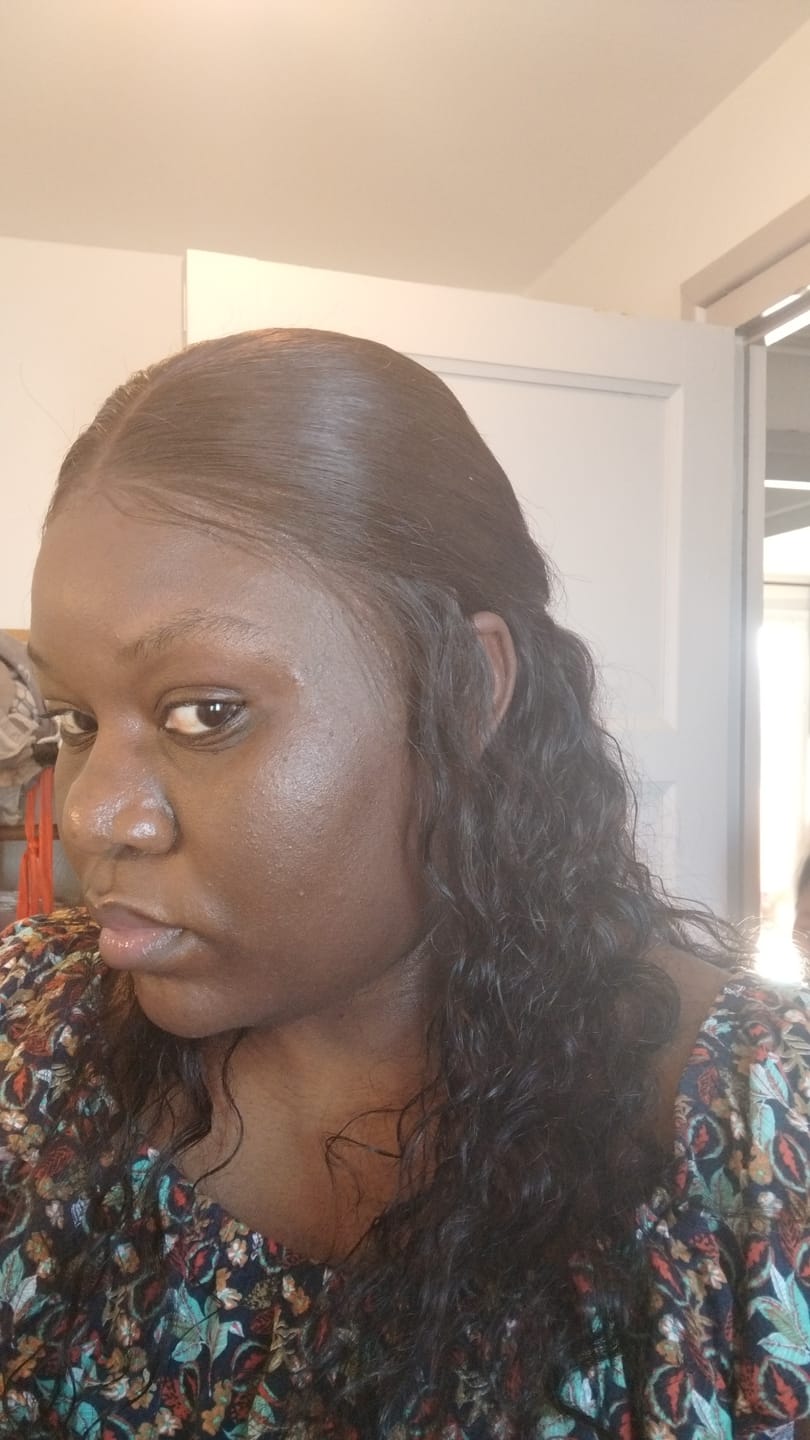 Customer photo review of The Complete All in One Wig Install Kit