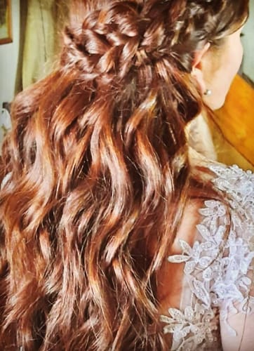 Reseña con foto de un cliente sobre Hair Power - Reparación Capilar 60 ml
