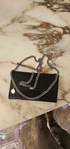 Customer photo review of Borsa Mini A Tracolla In Shaggy Deer