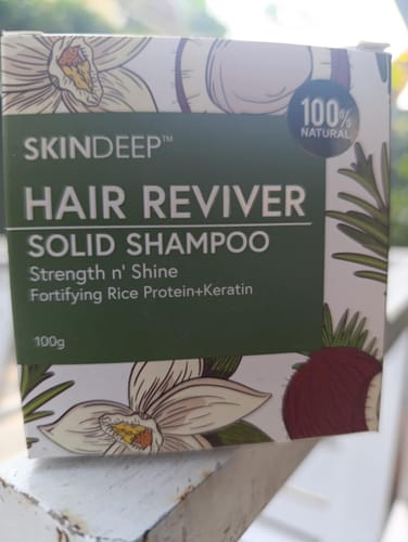 Abbas B. review of HAIR REVIVER - Rice Protein Solid Shampoo image 1 out of 1