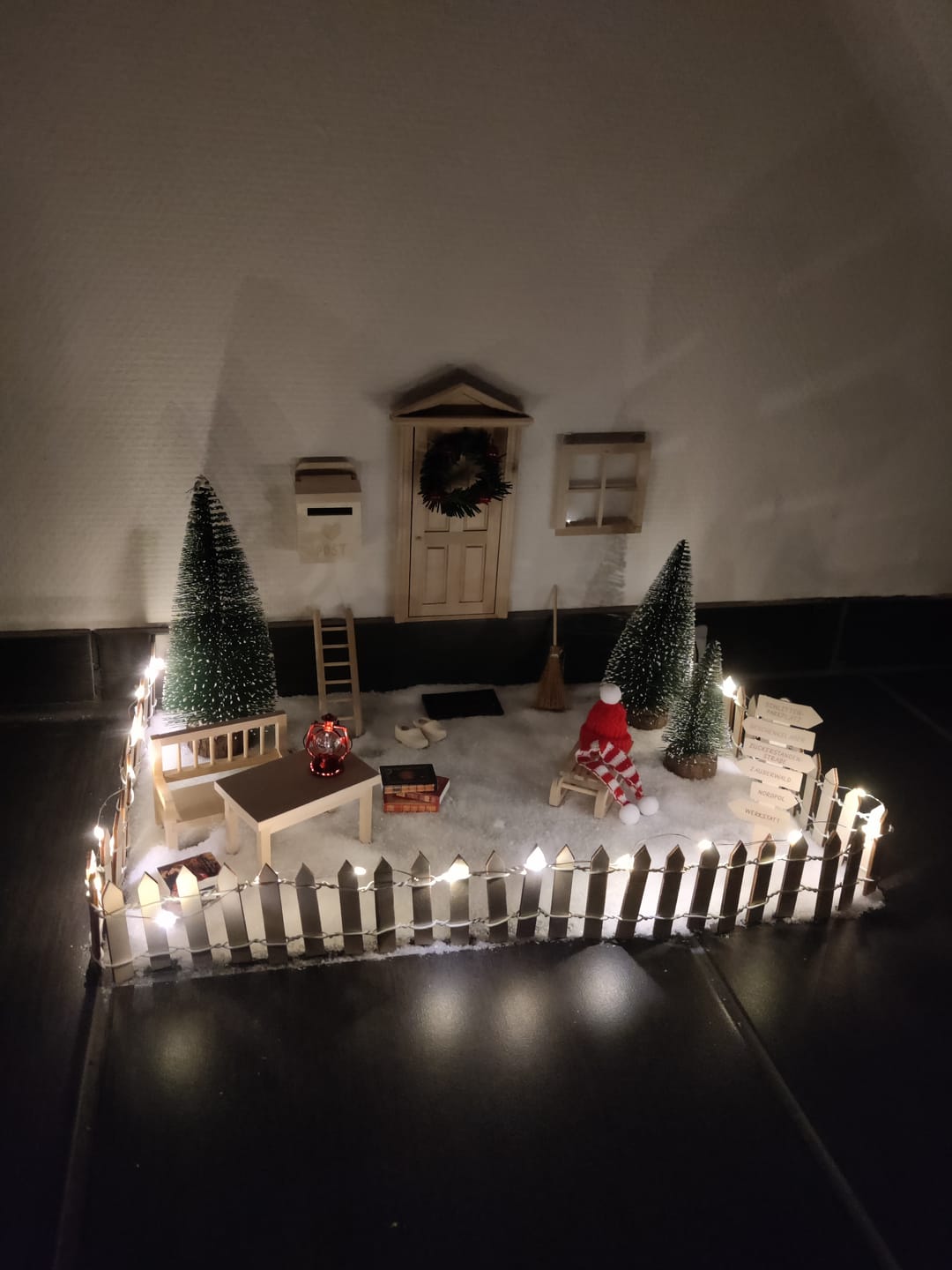 Customer photo review of Wichteltür Premium-Set - das Rundum Sorglos Paket + Backset