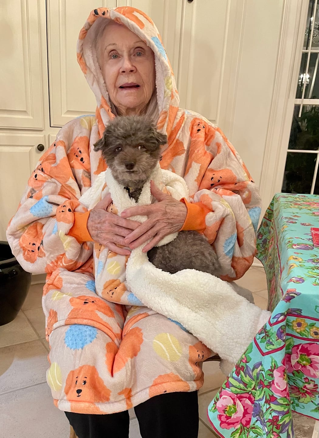 Customer photo review of Fluff Hugs - Adults