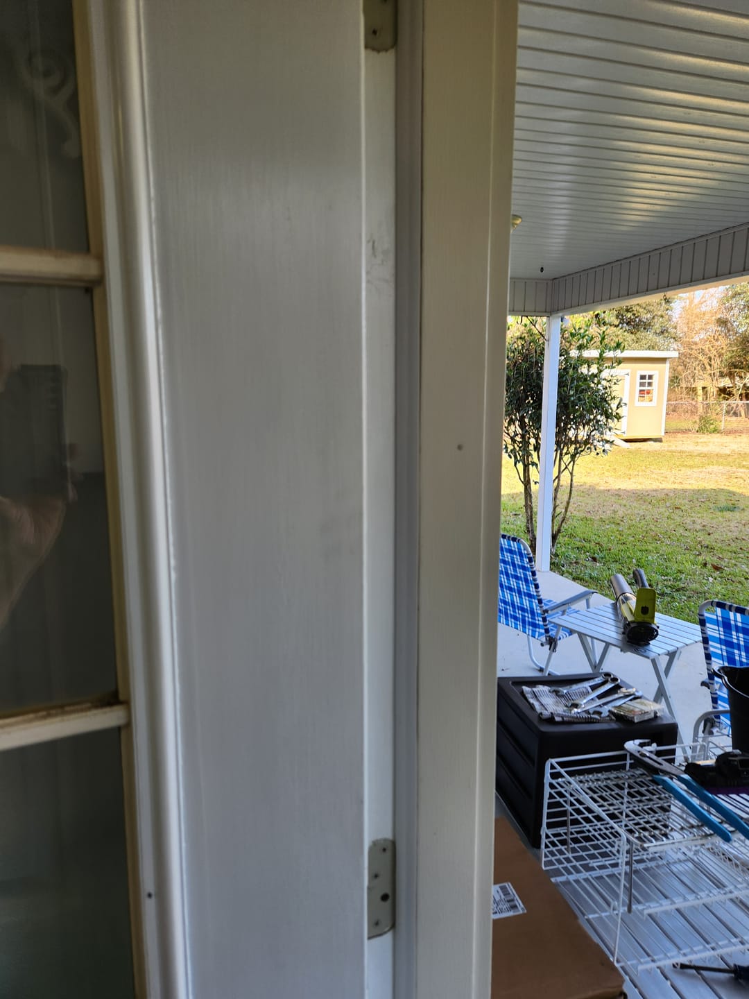 Customer photo review of 81" High Reach Magnetic Weatherstrip Set (3 pieces)