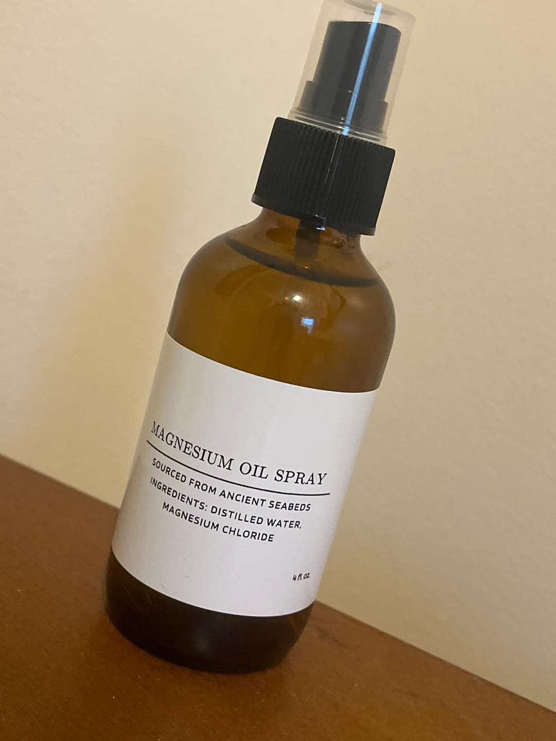 Customer photo review of Magnesium Oil Spray
