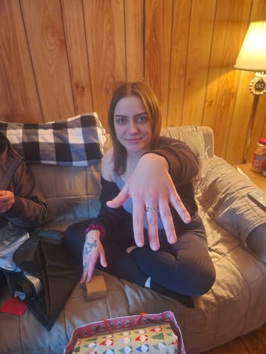 Customer photo review of Just Breathe Ring