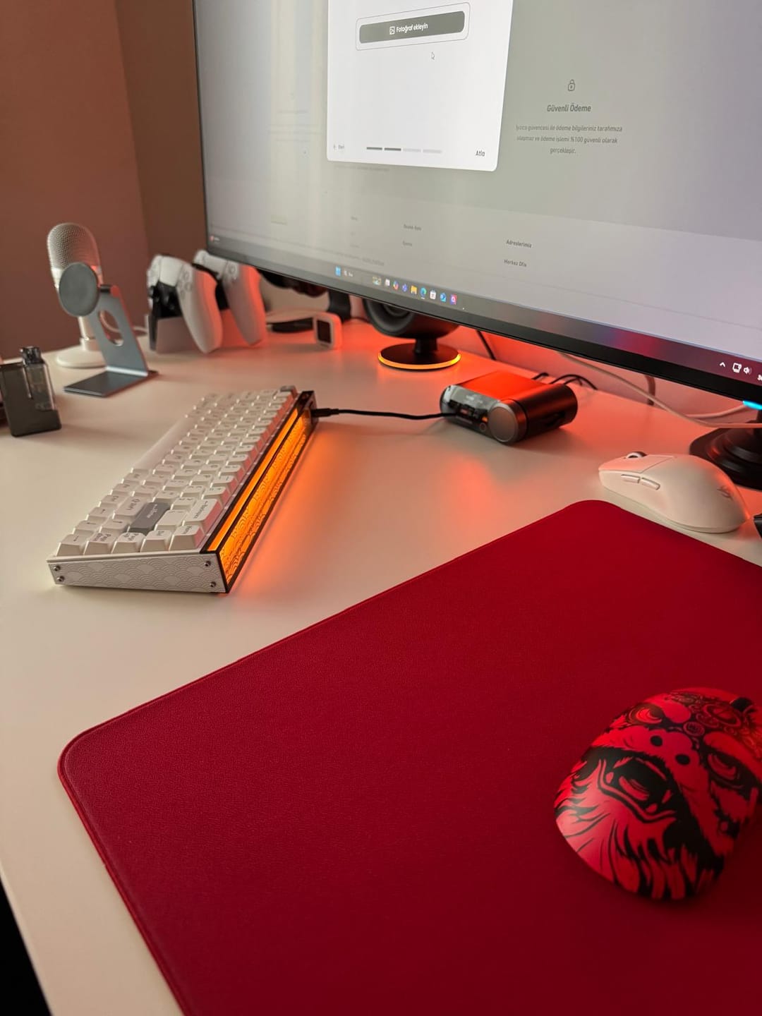 Customer photo review of MelGeek MADE68 Pro Klavye (Manyetik Switch / HE)