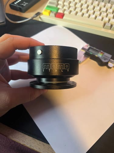 Customer photo review of Simsonn Racing Simulator Leather Steering Wheel