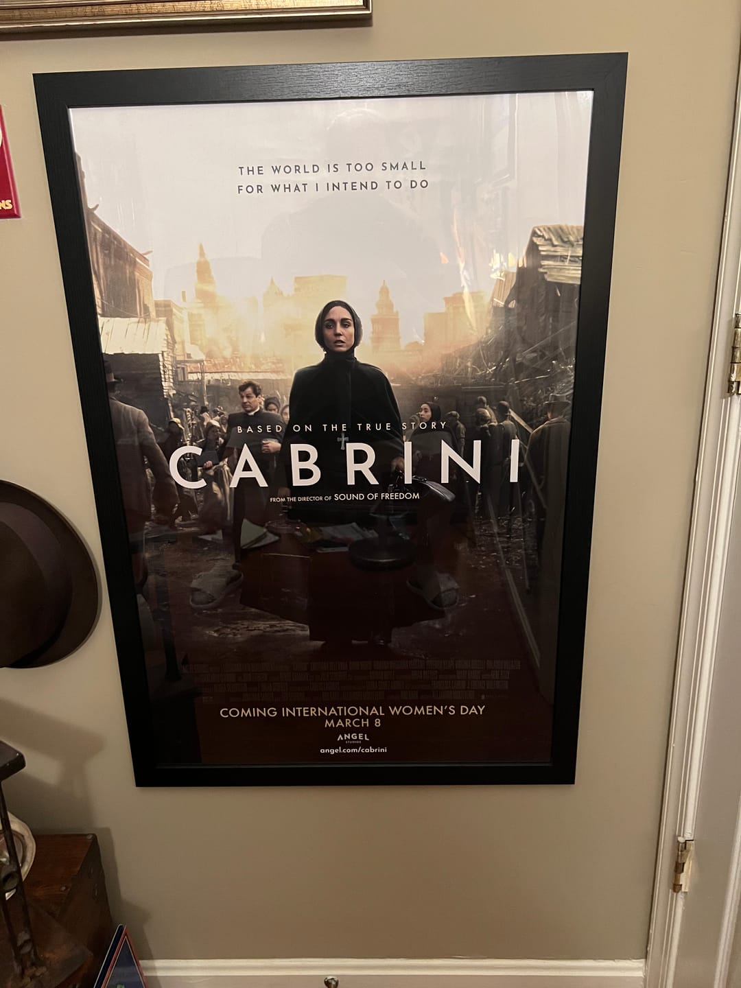 Customer photo review of Cabrini Poster
