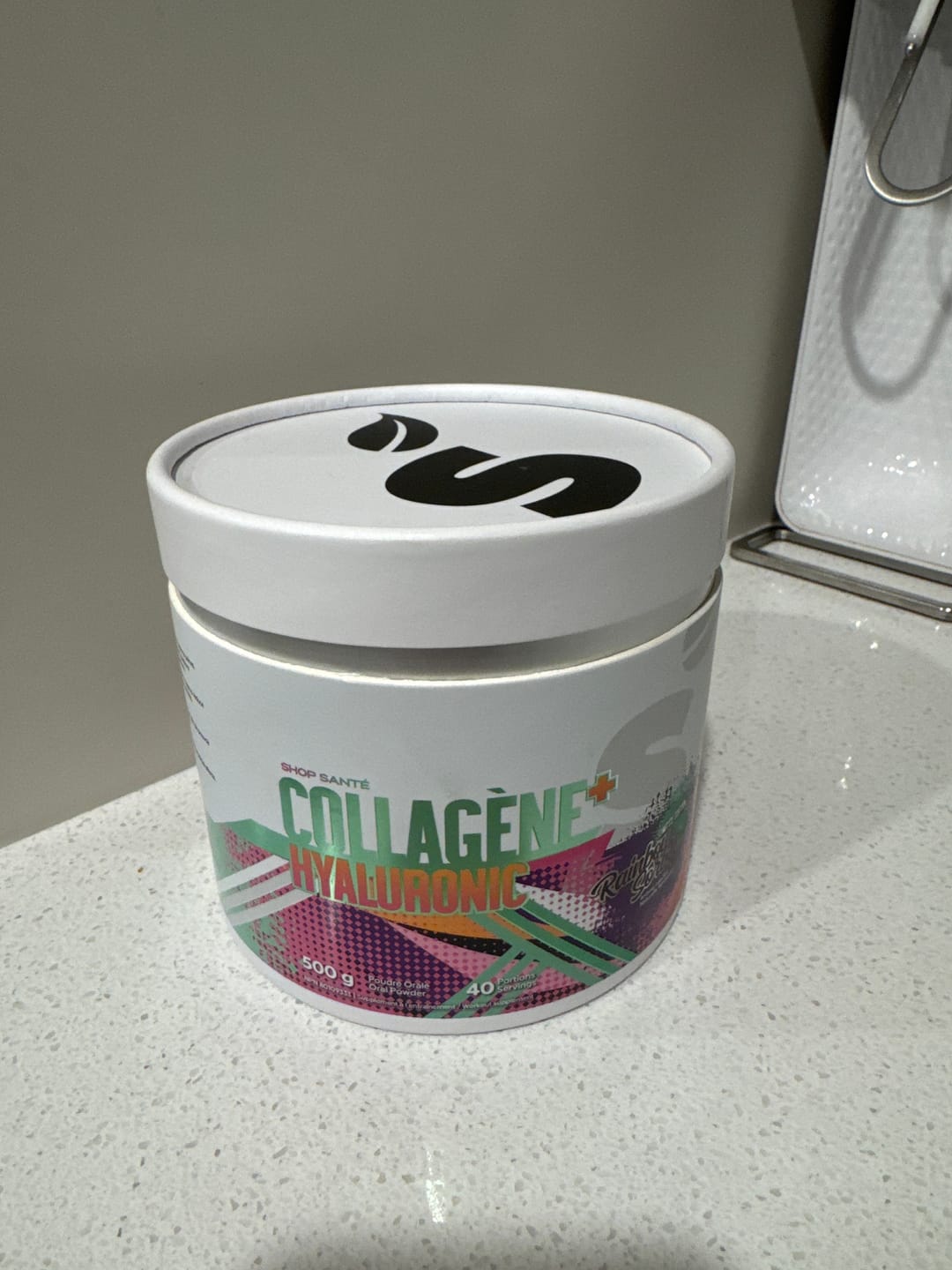 Customer photo review of Shop Santé - Collagène Marin + Acide Hyaluronique 500g