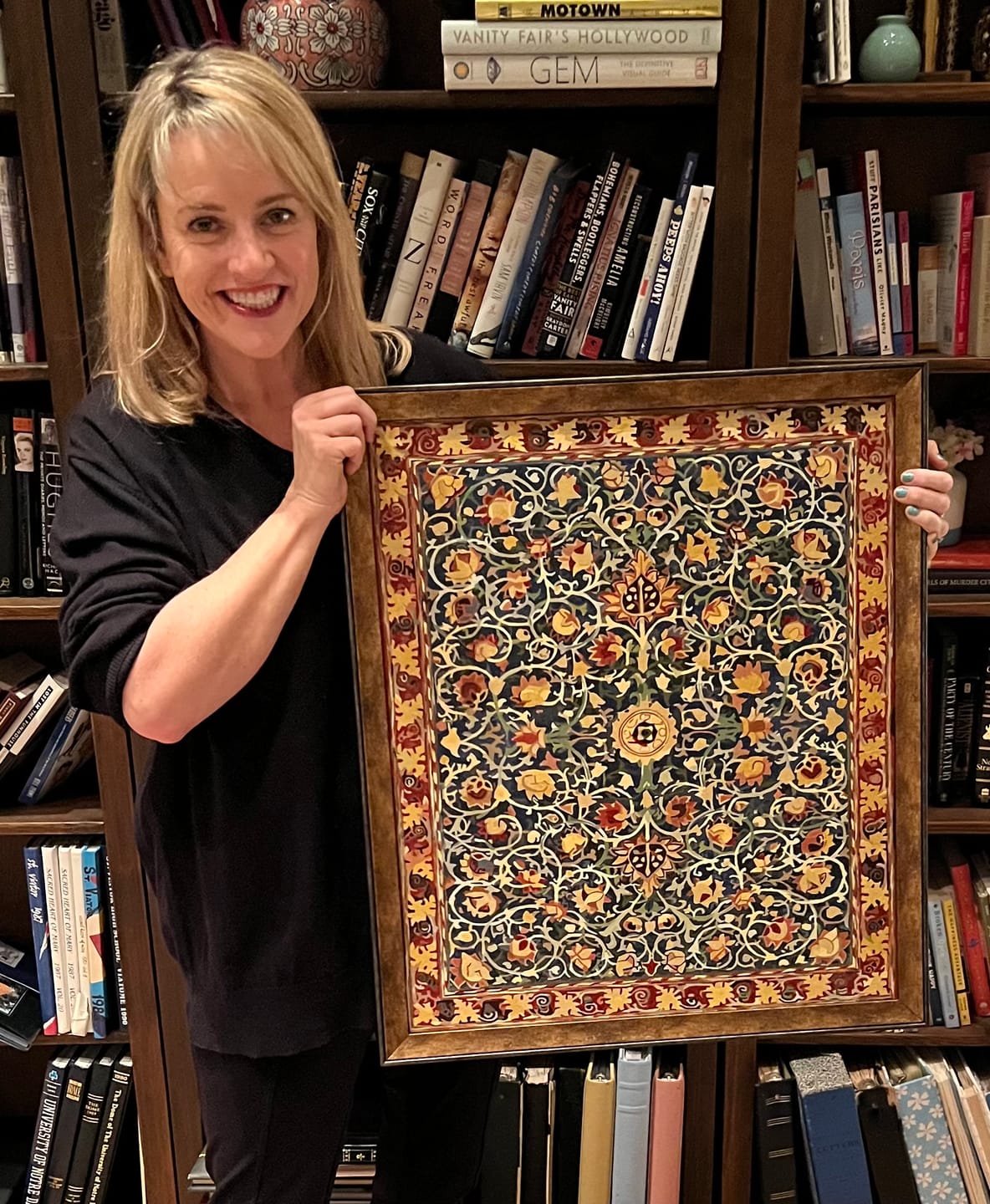 Customer photo review of Tapestry - Paint by Numbers