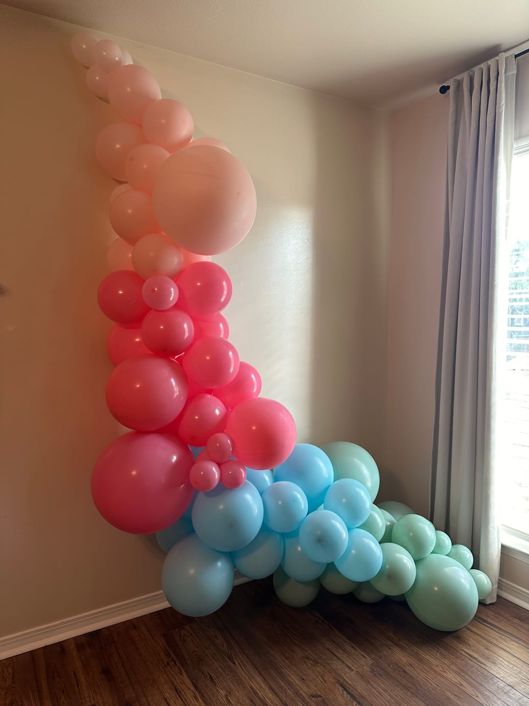 Customer photo review of DIY Balloon Kit - Create Your Own Color Mix