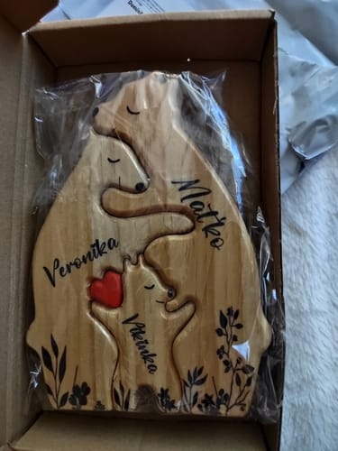 Customer photo review of Niedliche Vogelfamilie - Weihnachtsdeko aus Plexiglas