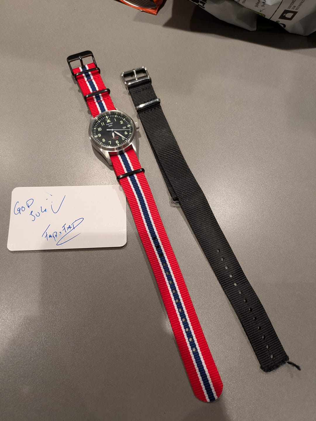 Customer photo review of Far-Far Natoreim Norge (Sort Spenne)