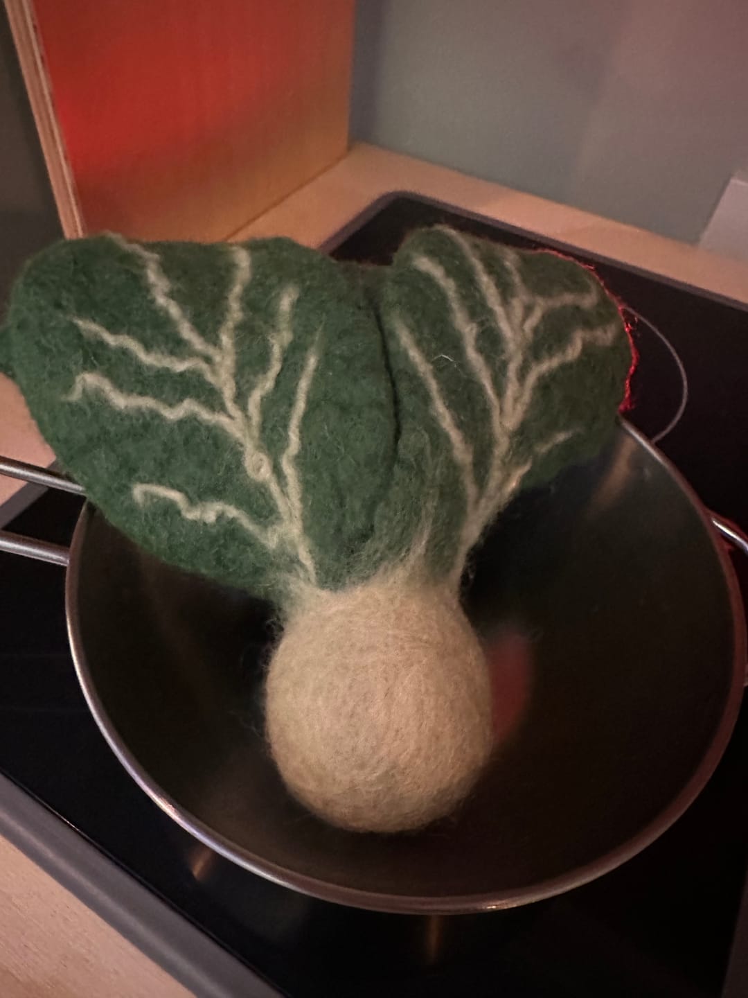 Customer photo review of Felt Vegetables and Fruits - Pick and Choose