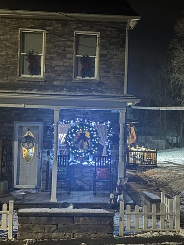 Customer photo review of Real Touch Cedar & Berry Swag