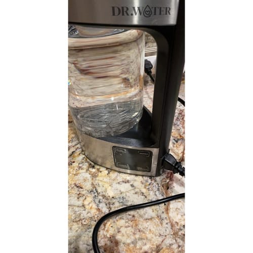Customer photo review of HydroPitcher 68oz – Advanced Hydrogen Pitcher with Chlorine Removal