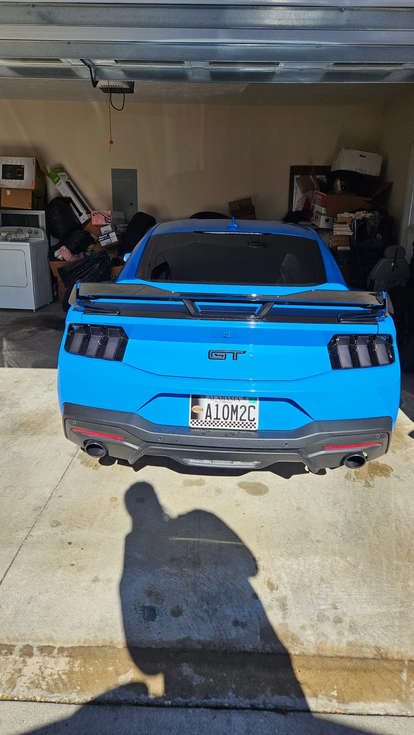 Customer photo review of 2024 + Ford Mustang S650 Euro Style Taillights Amber Turn Signal Sequential