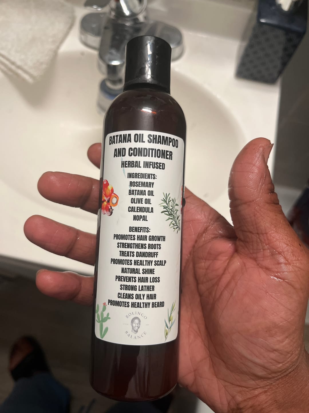 Customer photo review of BATANA OIL SHAMPOO