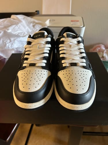 Customer photo review of AMIRI Skeleton SKEL-TOP Dunk Low Black