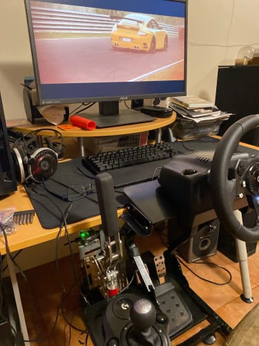Customer photo review of Simsonn Racing Simulator Pressure Handbrake