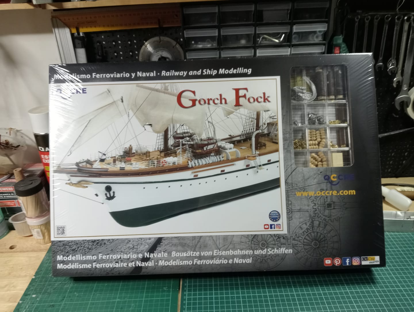 Customer photo review of Maqueta Barco Gorch Fock