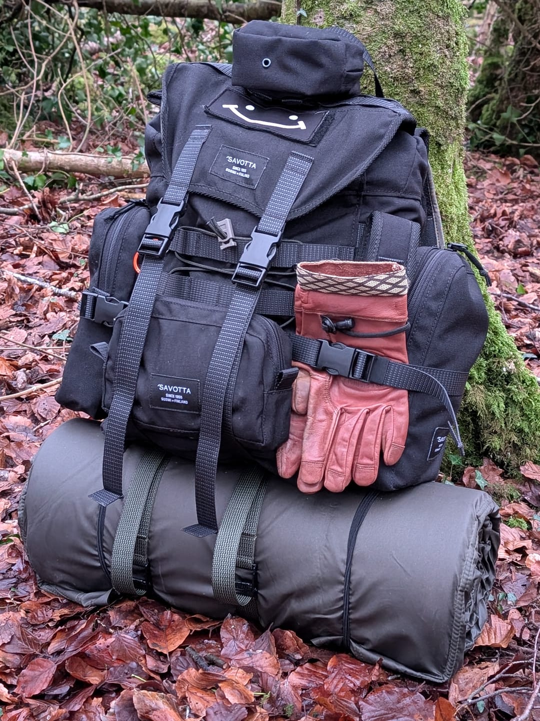 Customer photo review of Jääkäri S backpack