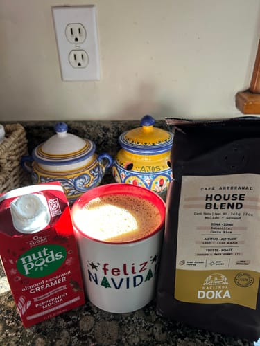 Customer photo review of Café Hacienda Doka House Blend