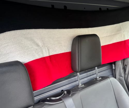 Customer photo review of Deutschland Schal, gestreift:  schwarz-weiß-rot, Deutsches Reich