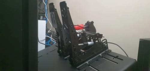 Customer photo review of Simsonn Racing Simulator Pro Pedal Manual and Automatic Gears