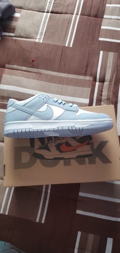 Customer photo review of Tenis Dunk Niebla Blanco Niebla