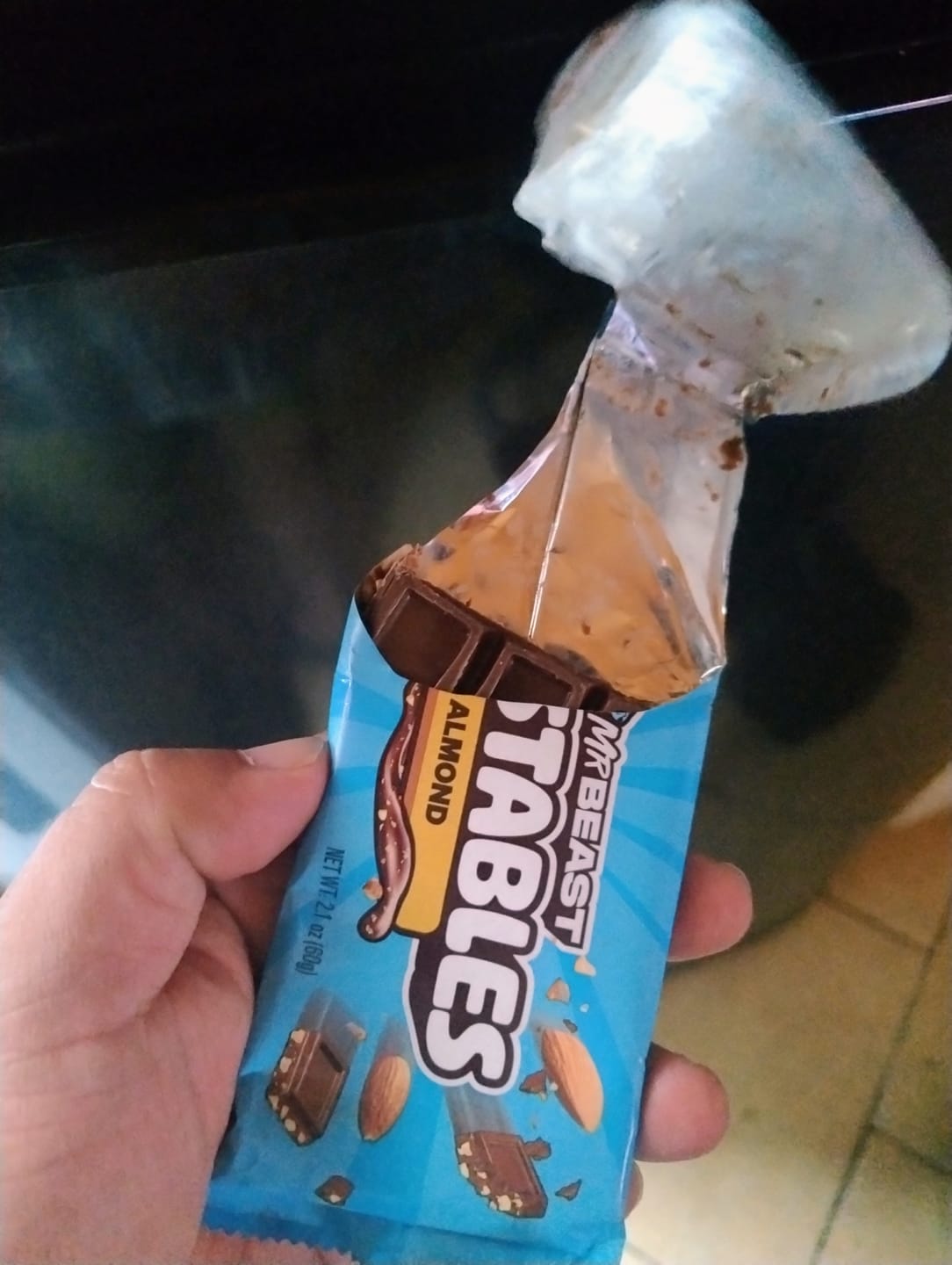 Customer photo review of Dulces Chocolate Mr Beast Feastables 60g Nuevo Envase