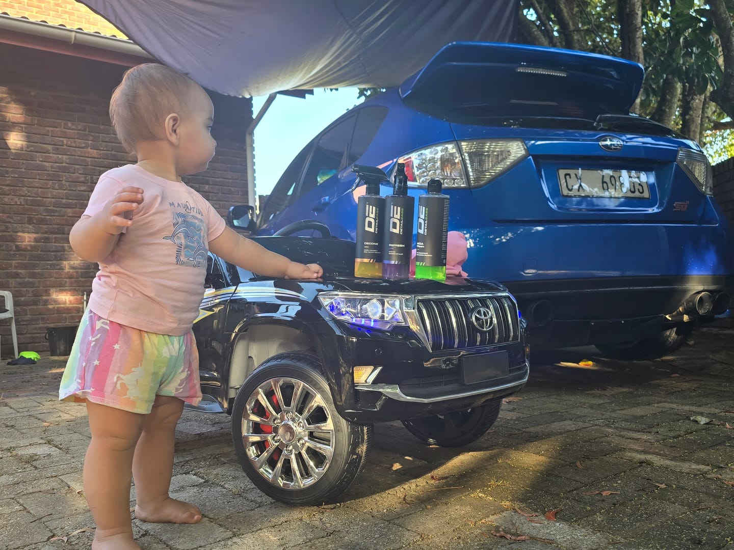 Customer photo review of Mega PHoam - High Concentrate Foam Cannon Shampoo