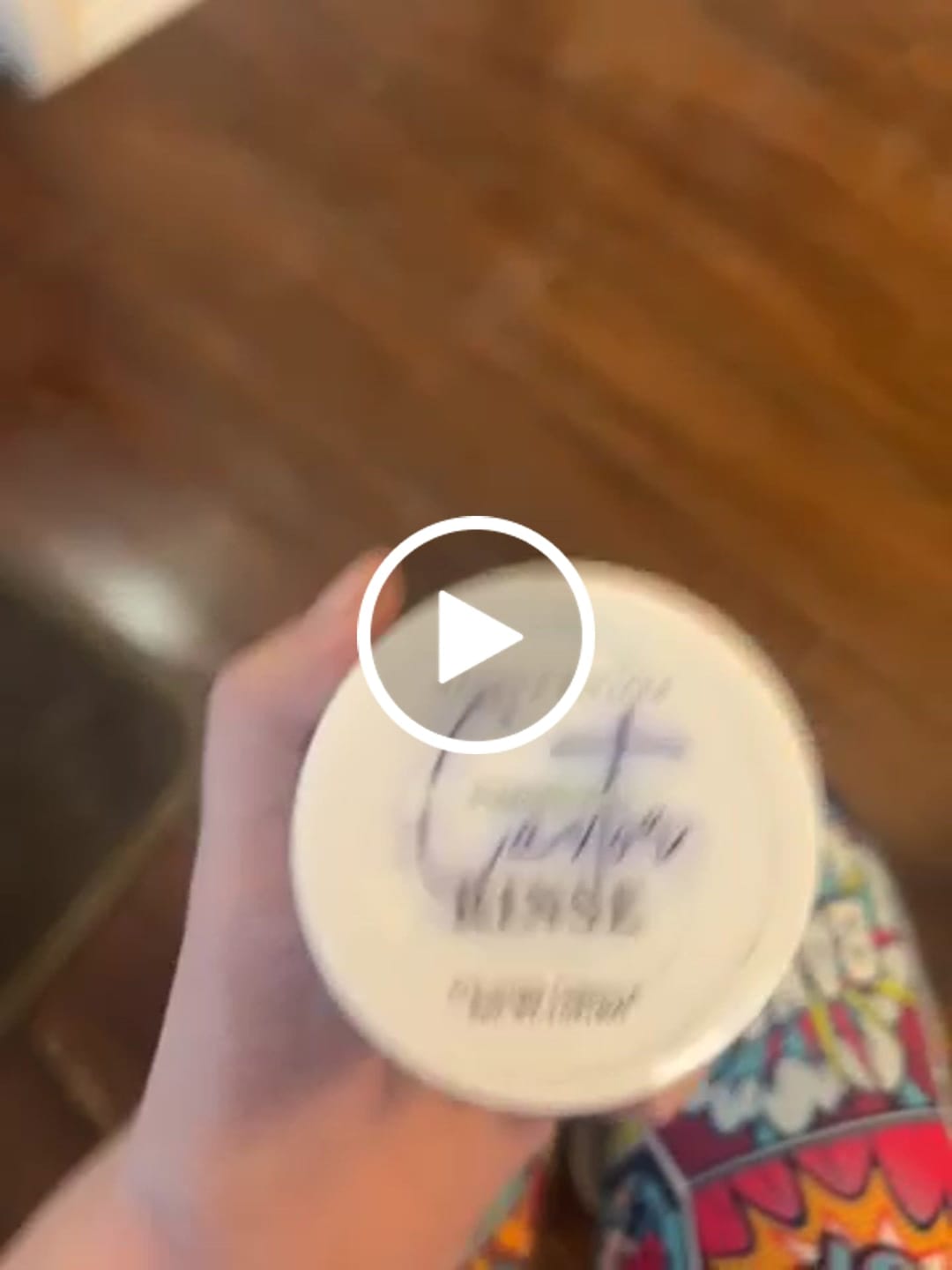 Customer video review of Castor Cream Rinse