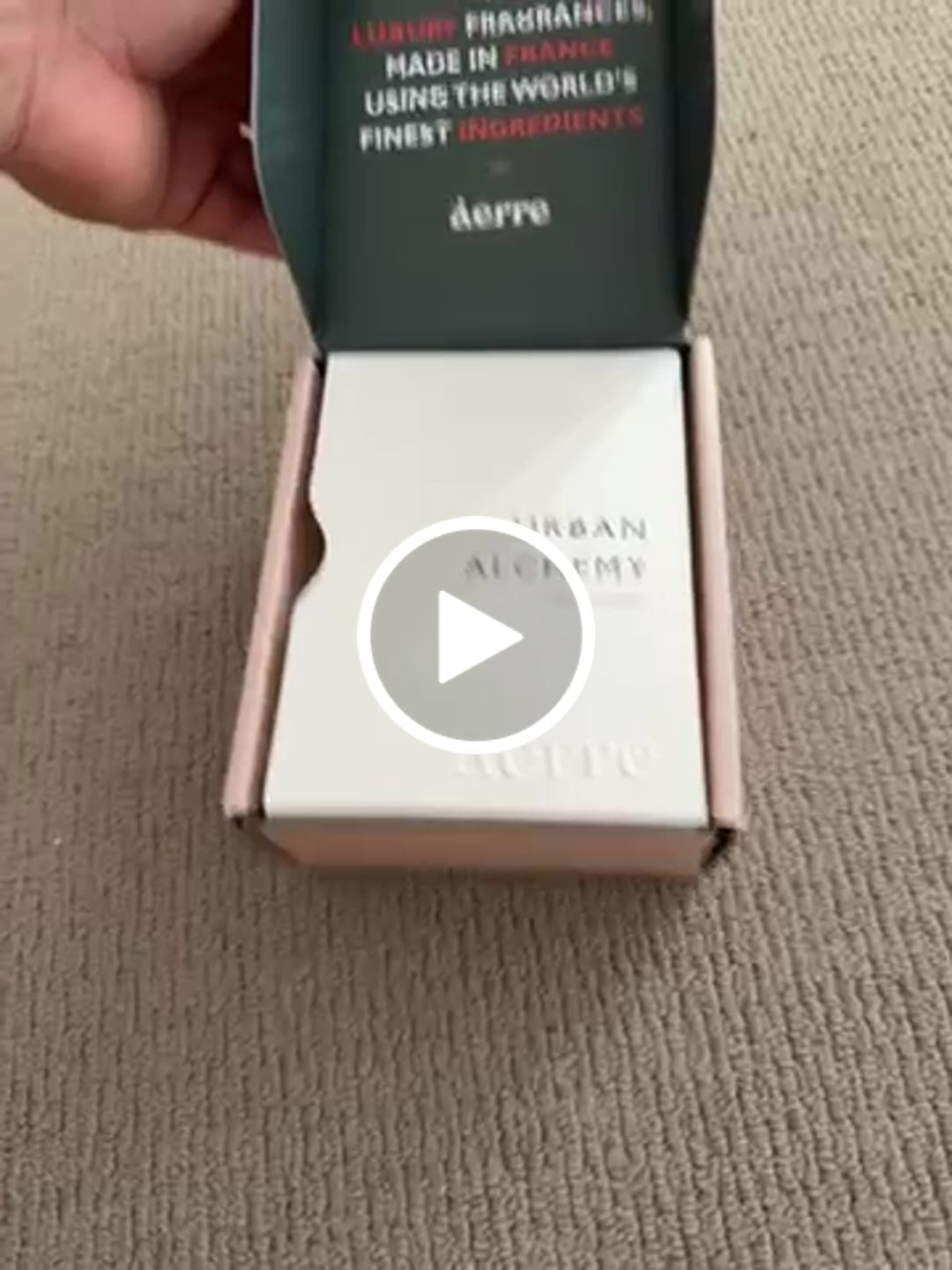 Customer video review of Urban Alchemy