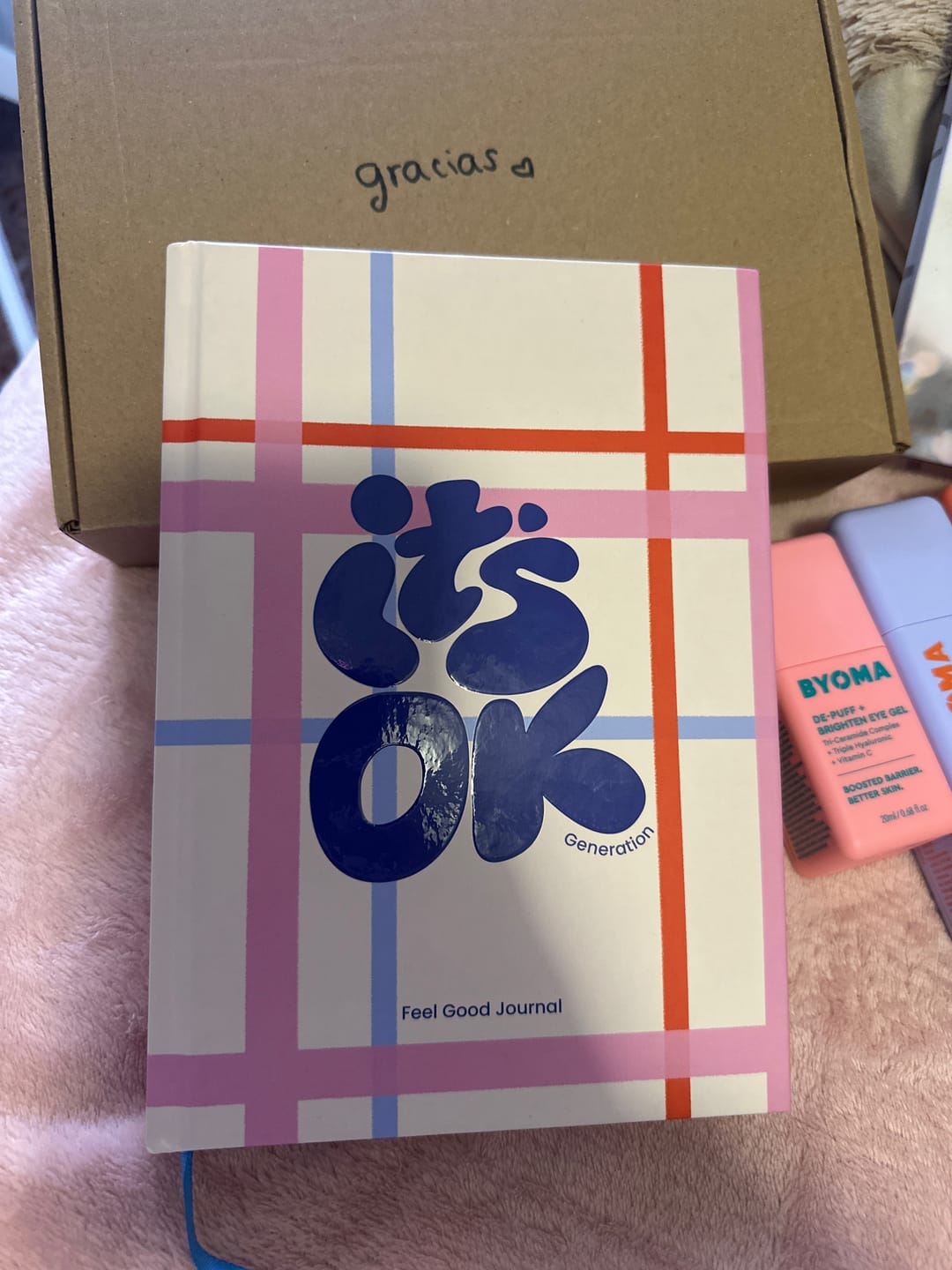 Customer photo review of Feel Good Journal | Portada Picnic