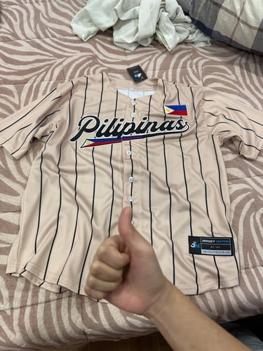 Customer photo review of Philippines Custom Baseball Jersey