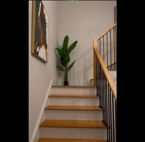 Customer review photo for Colorful Painting #CA076