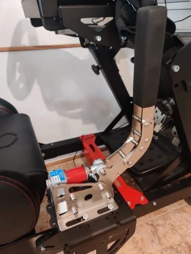 Customer photo review of Simsonn Racing Simulator Pressure Handbrake