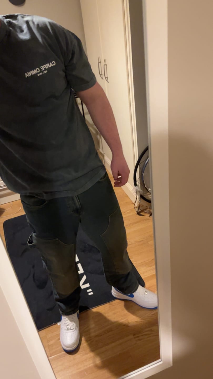 Customer photo review of Carpenter Jeans Washed Stone Blue