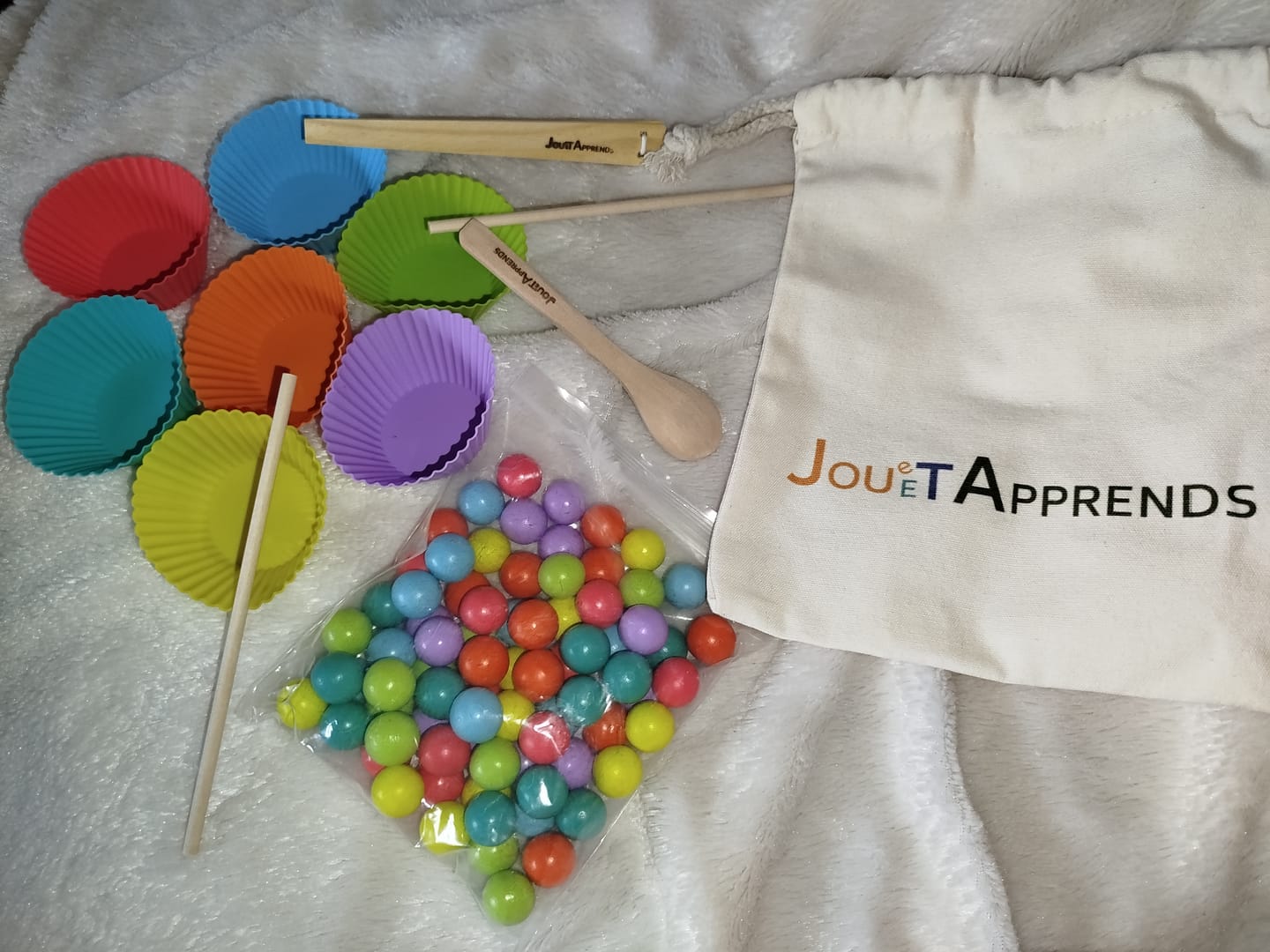 Customer photo review of Jeux de tri Montessori 3 ans pour concevoir formes et objets